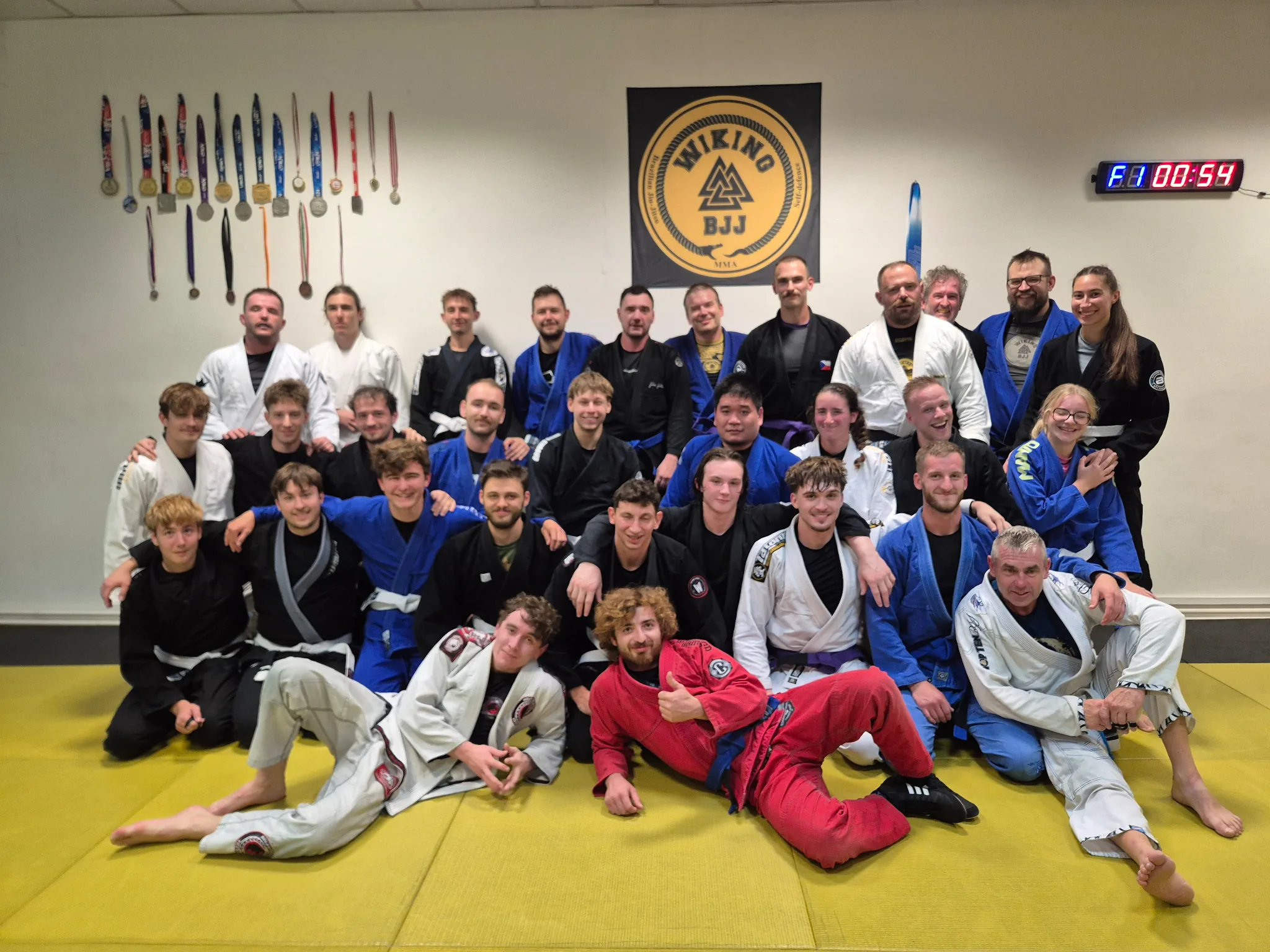 Wiking BJJ club moment